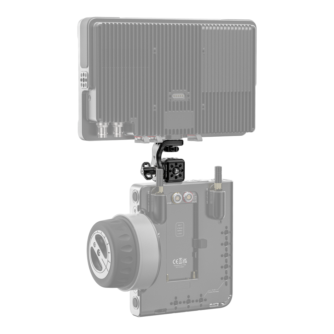 Bolt-On Monitor Hinge Cube