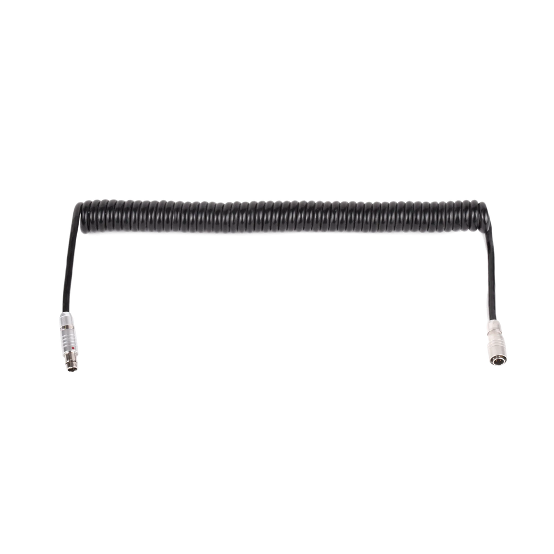 WC Coiled 3pin Fischer to 4pin Hirose Cable