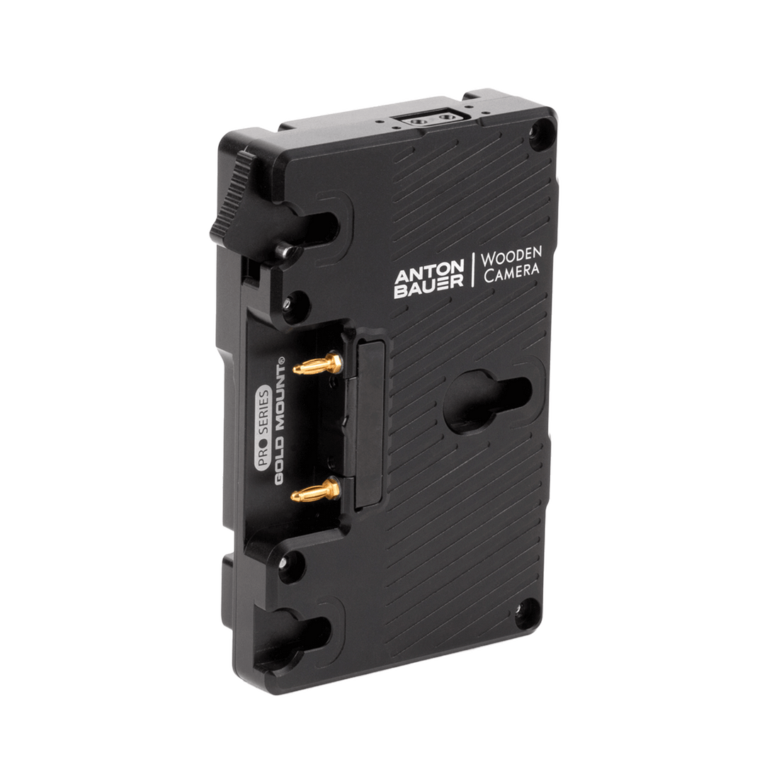 WC Pro V-Mount Camera Side to Gold Mount Battery Side Adapter (3x D-Tap and Digital Fuse)