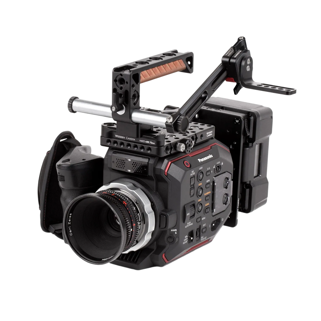 NATO Handle Plus V2 Kit (NATO ARRI 70mm Rail, 1.67" Screw Channel)