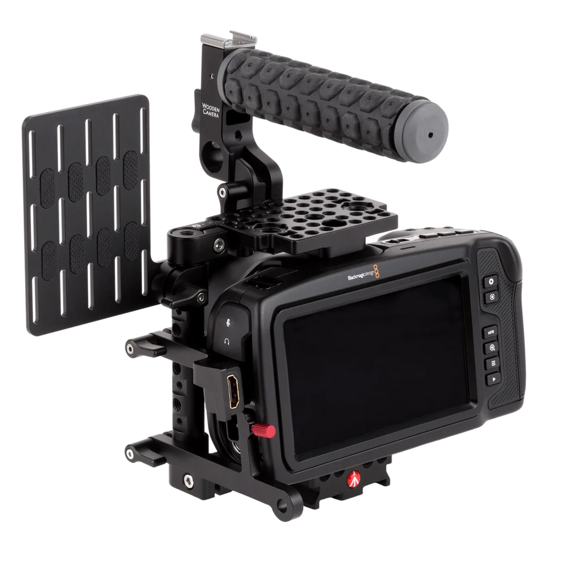 Unified BMPCC4K / BMPCC6K Camera Cage SSD Mount