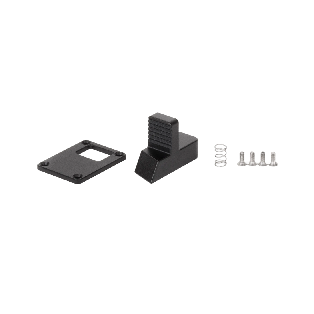 Shoulder Rig v3 Replacement Dovetail Lever, Spring, and Cover Plate