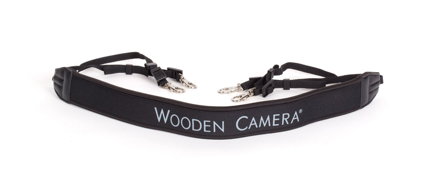 wooden camera director's monitor cage lanyard
