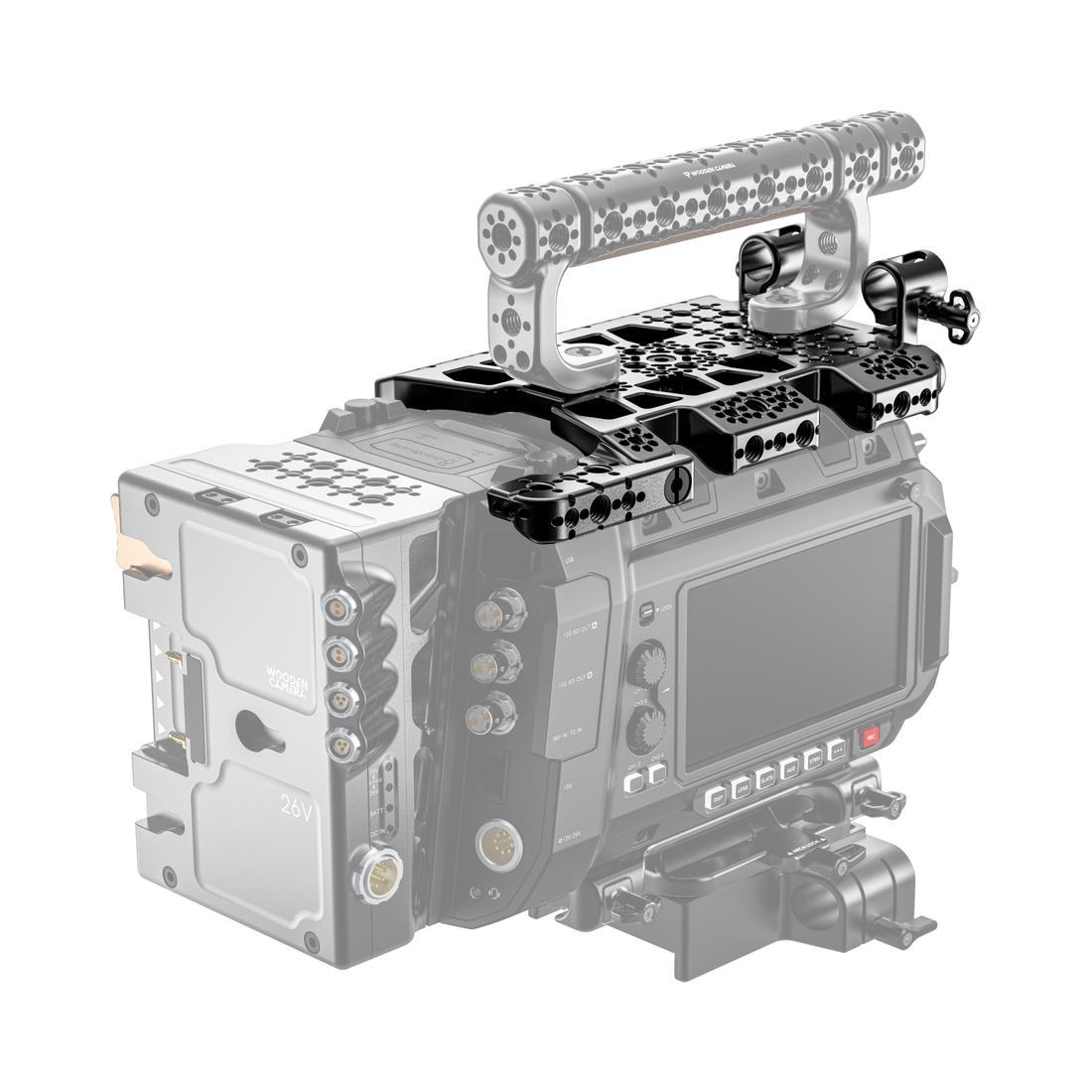 Top Plate System for Blackmagic URSA Cine 12K/17K
