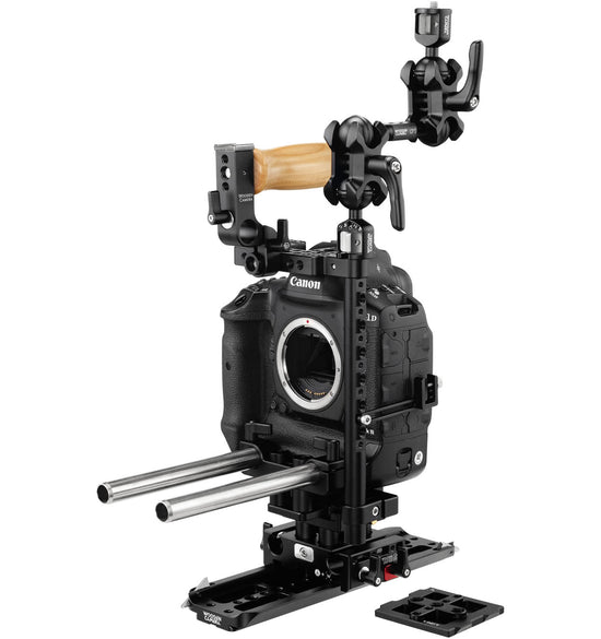 advanced canon 1dx & canon 1dc dslr camera accessory bundle & camera gear from wooden camera