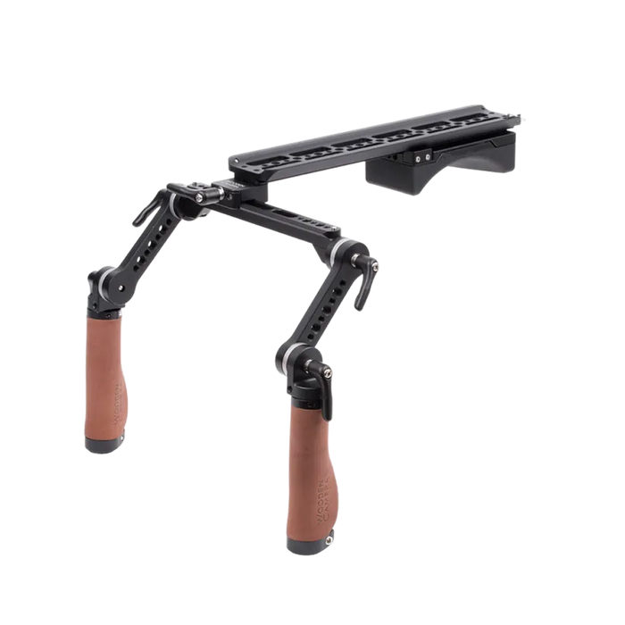 Rosette Handle (Brown Leather)