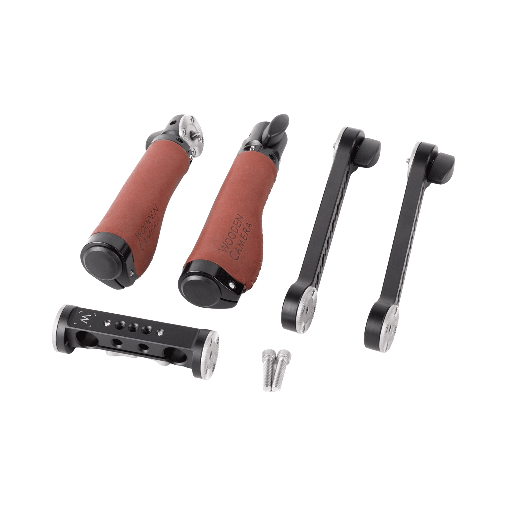 Rosette Handle Kit (Brown Leather) – Wooden Camera
