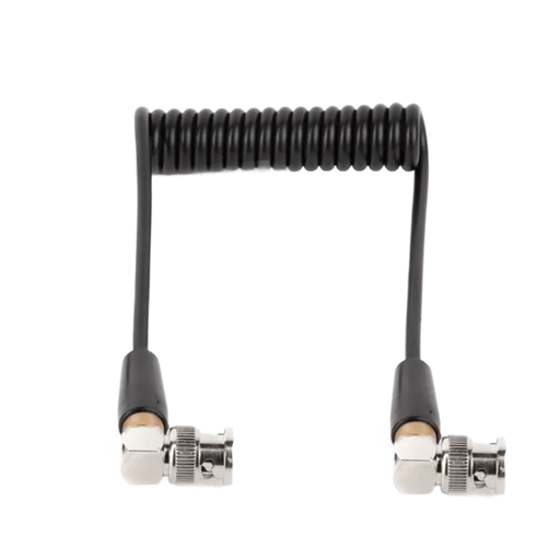 WC Coiled BNC to BNC (10")