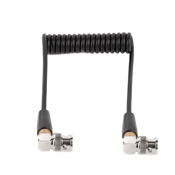 WC Coiled BNC to BNC (10")
