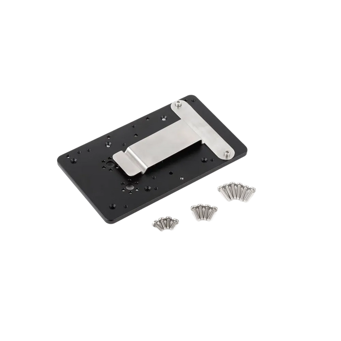 Battery Belt Clip Mounting Plate