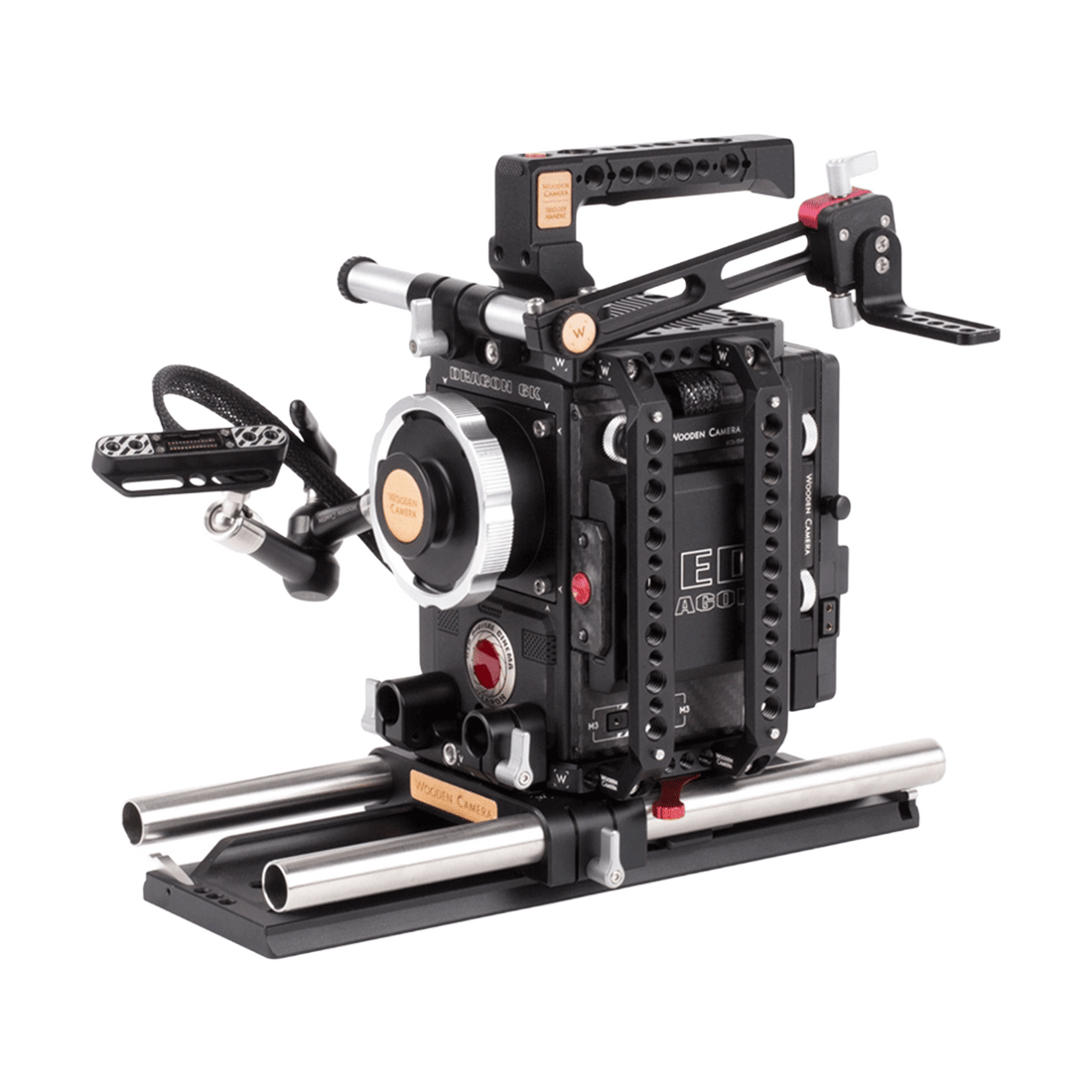 NICEYRIG NATO Adaptateur Rail Vers Rosace ARRI - Pour RED DSMC2 & Caméras Cinéma