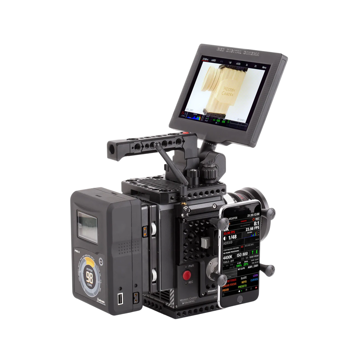 V-Lock Base Station and Wedge Kit – Wooden Camera