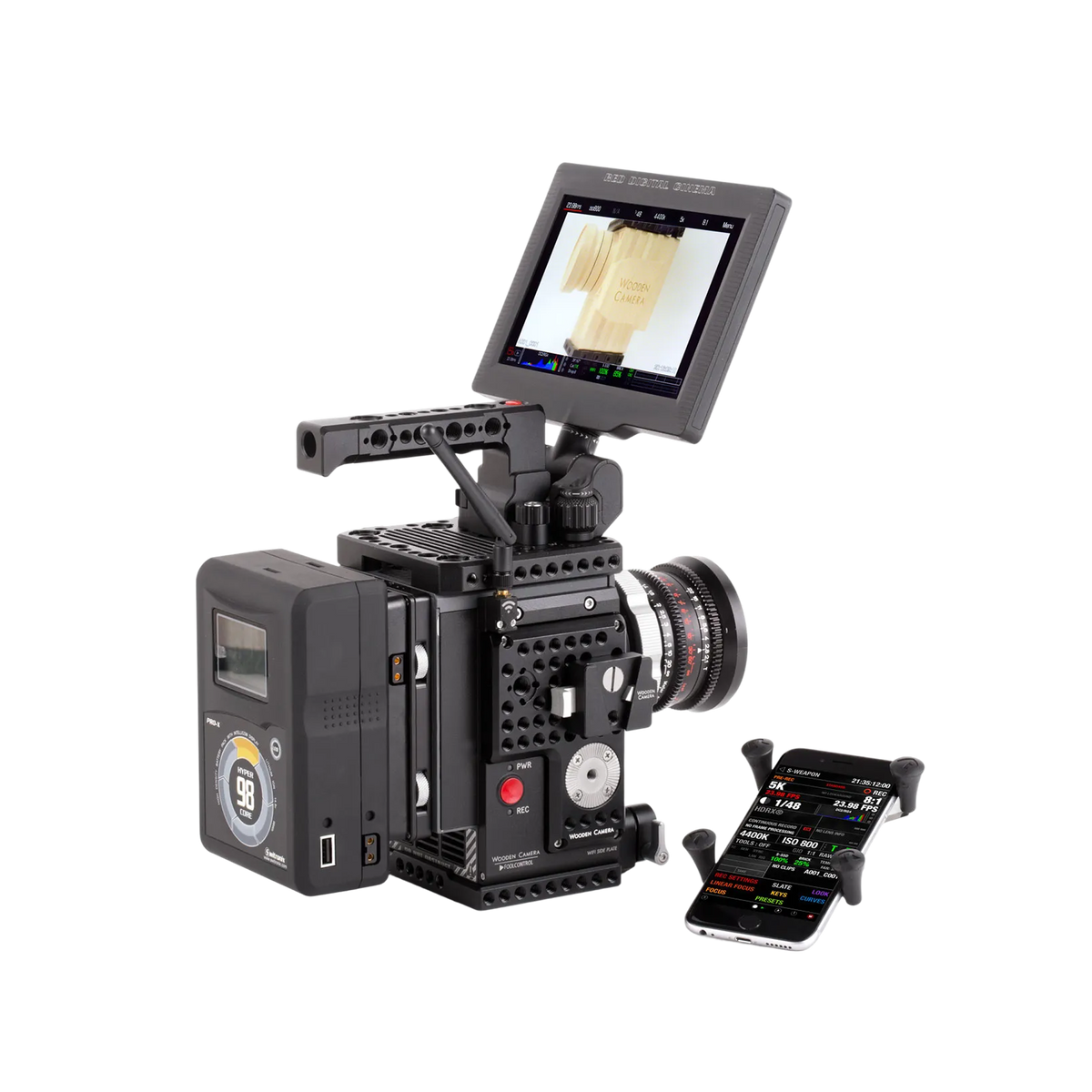 V-Lock Base Station and Wedge Kit – Wooden Camera