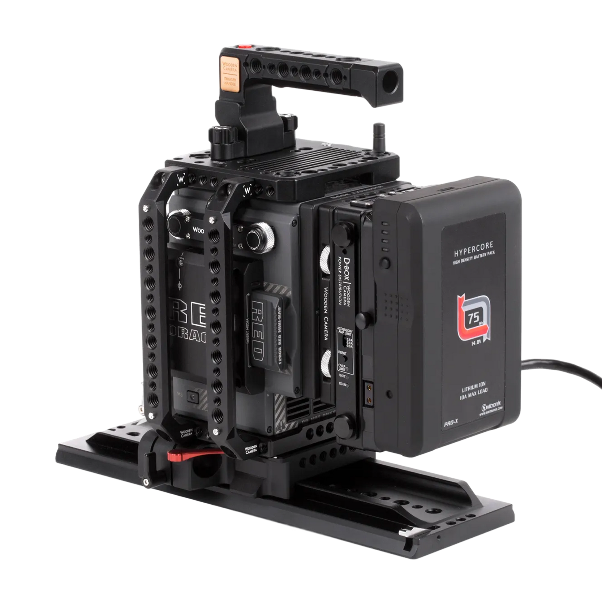D-Box® (RED® DSMC2™, V-Mount) – Wooden Camera