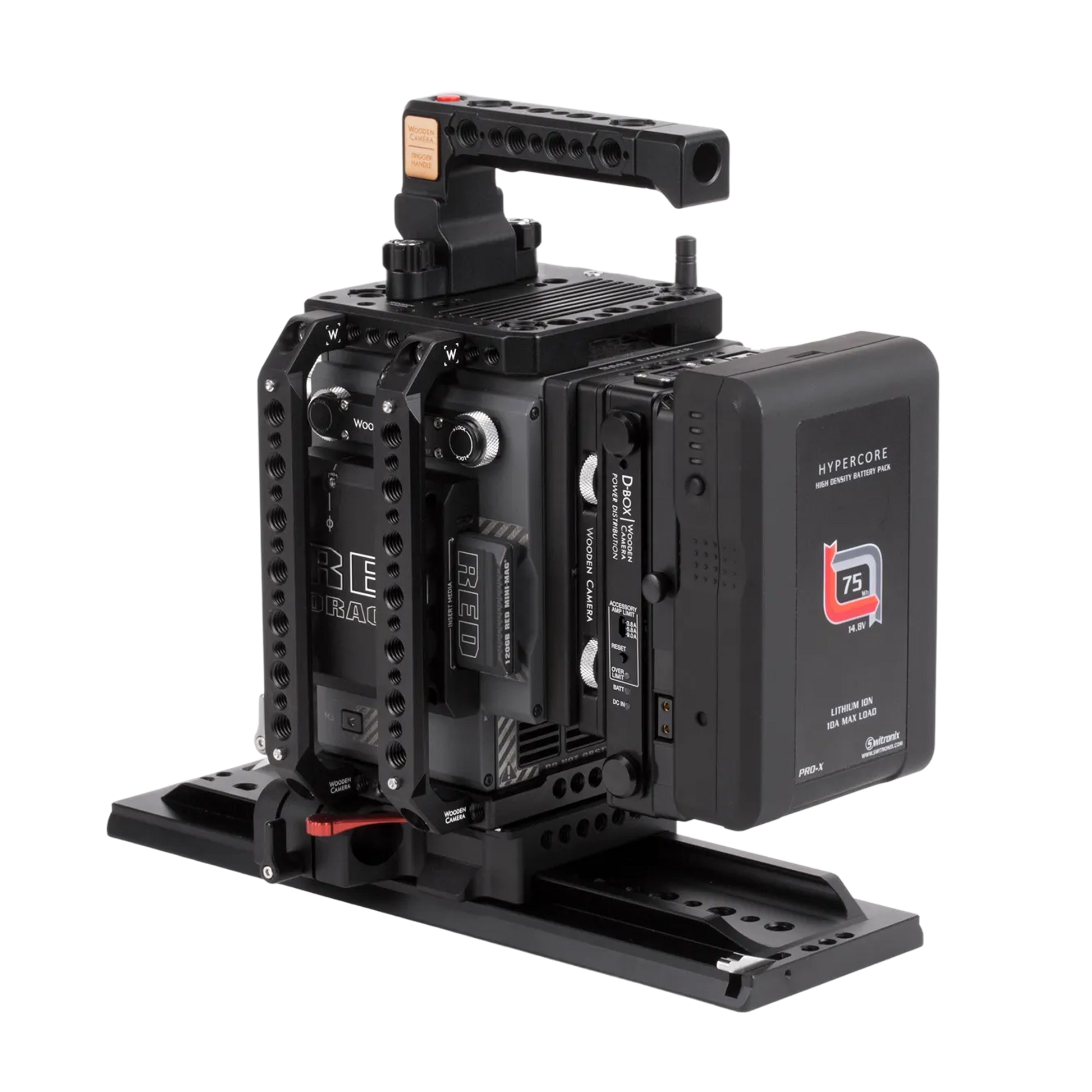 D-Box® (RED® DSMC2™, V-Mount) – Wooden Camera
