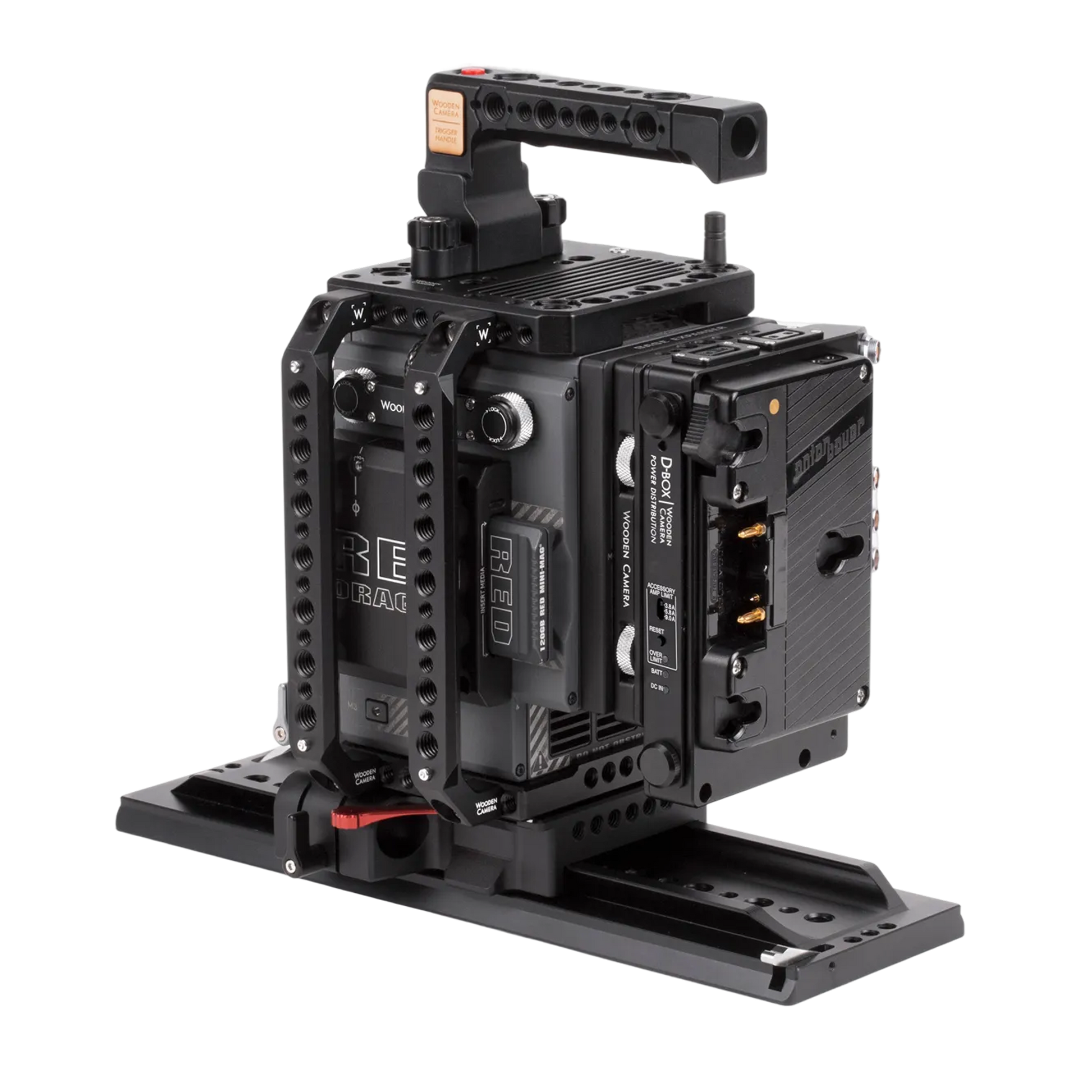 D-Box® (RED® DSMC2™, Gold Mount) – Wooden Camera