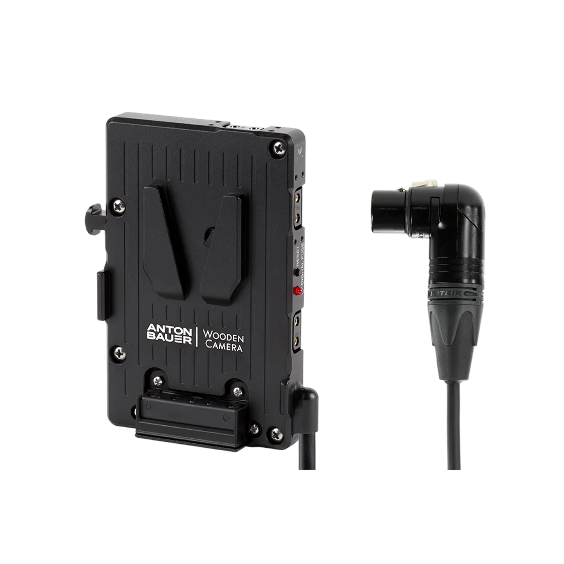 WC Pro V-Mount (4pin XLR Right Angle) – Wooden Camera