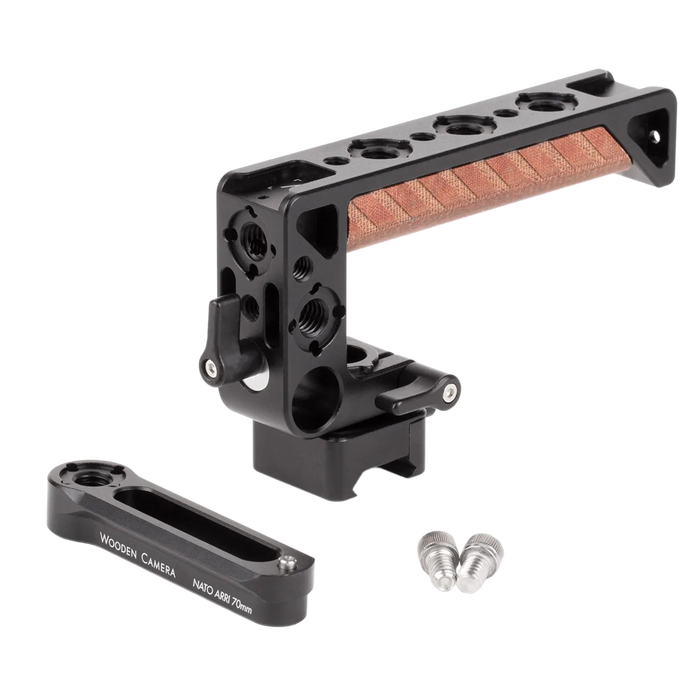 NATO Handle Plus V2 Kit (NATO ARRI 70mm Rail, 1.67" Screw Channel)