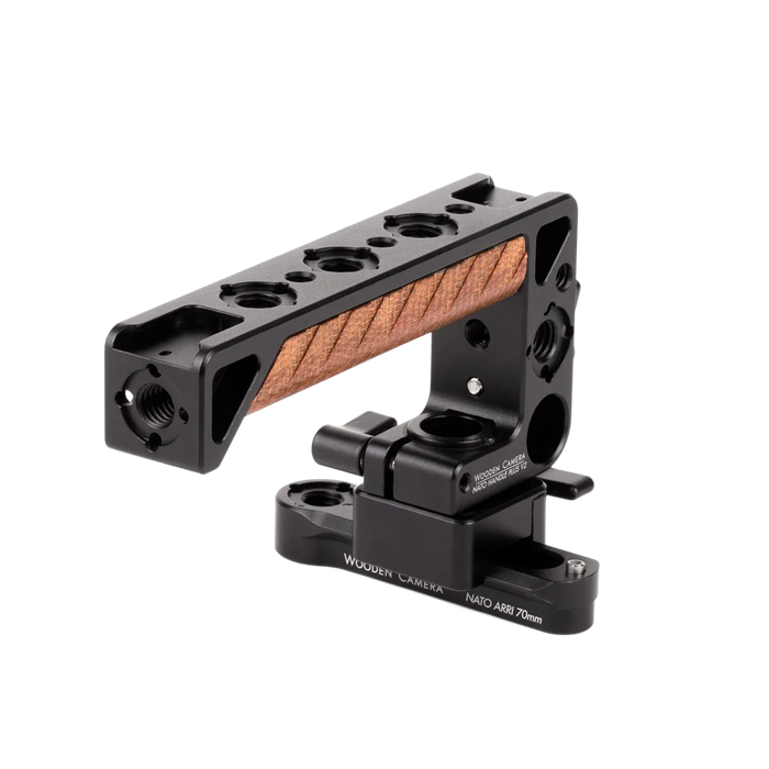 NATO Handle Plus V2 Kit (NATO ARRI 70mm Rail, 1.67" Screw Channel)