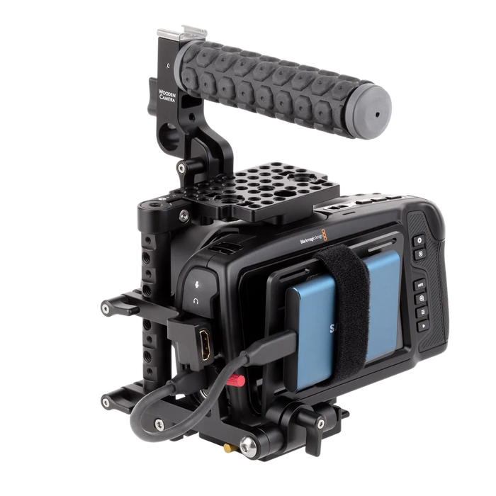 Unified BMPCC4K / BMPCC6K Camera Cage SSD Mount