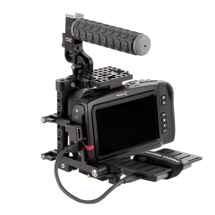 Unified BMPCC4K / BMPCC6K Camera Cage SSD Mount