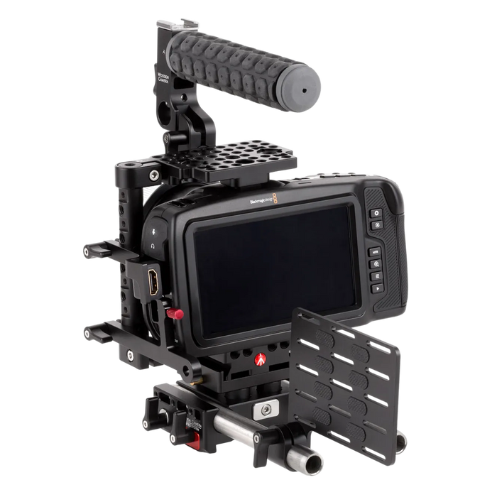 Unified BMPCC4K / BMPCC6K Camera Cage SSD Mount