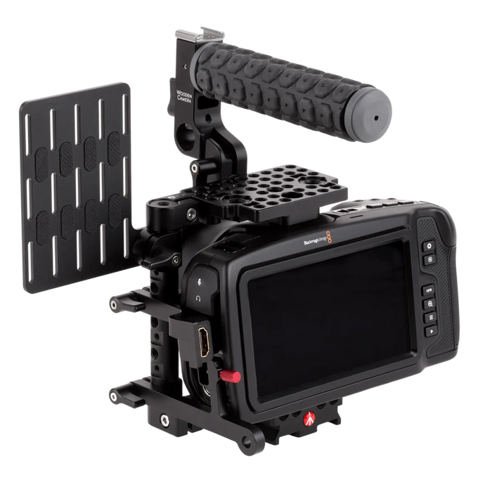 Unified BMPCC4K / BMPCC6K Camera Cage SSD Mount