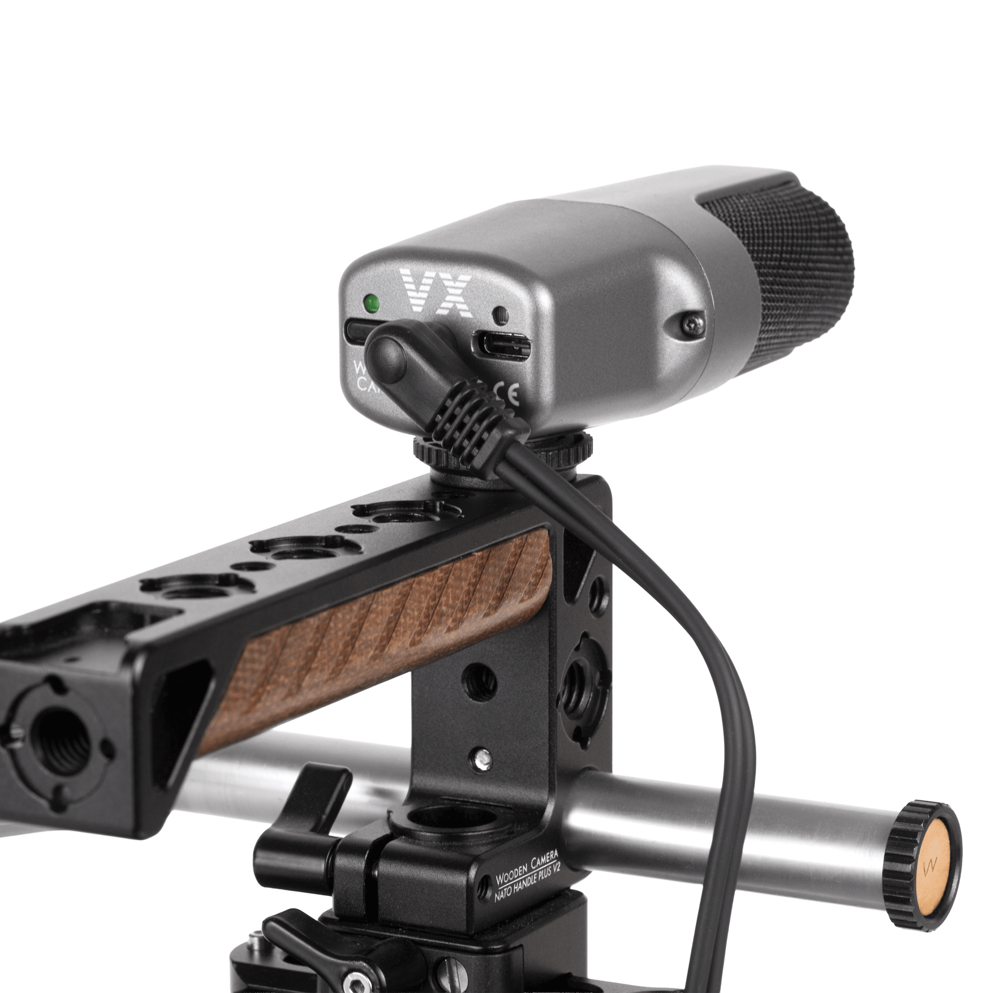 ビデオカメラ WOODEN CAMERA VX SKATEBOARD CAMERA MIC VX Skateboard Camera Mic – Wooden Camera