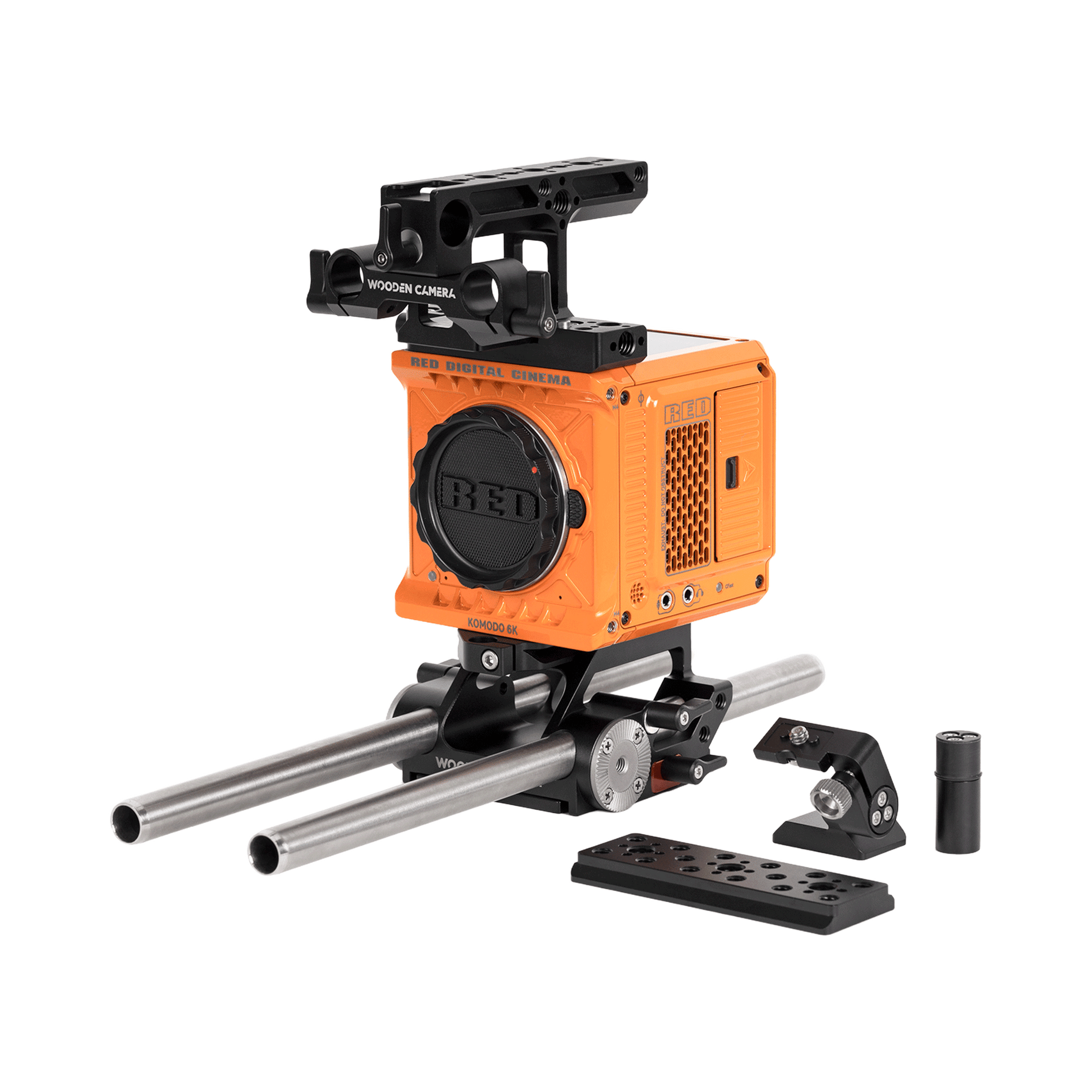RED KOMODO 6K 1TB wooden リグ　ラストチャンス Legacy Complete Top Mount Kit (RED® KOMODO®, KOMODO-X™, ARCA Swiss