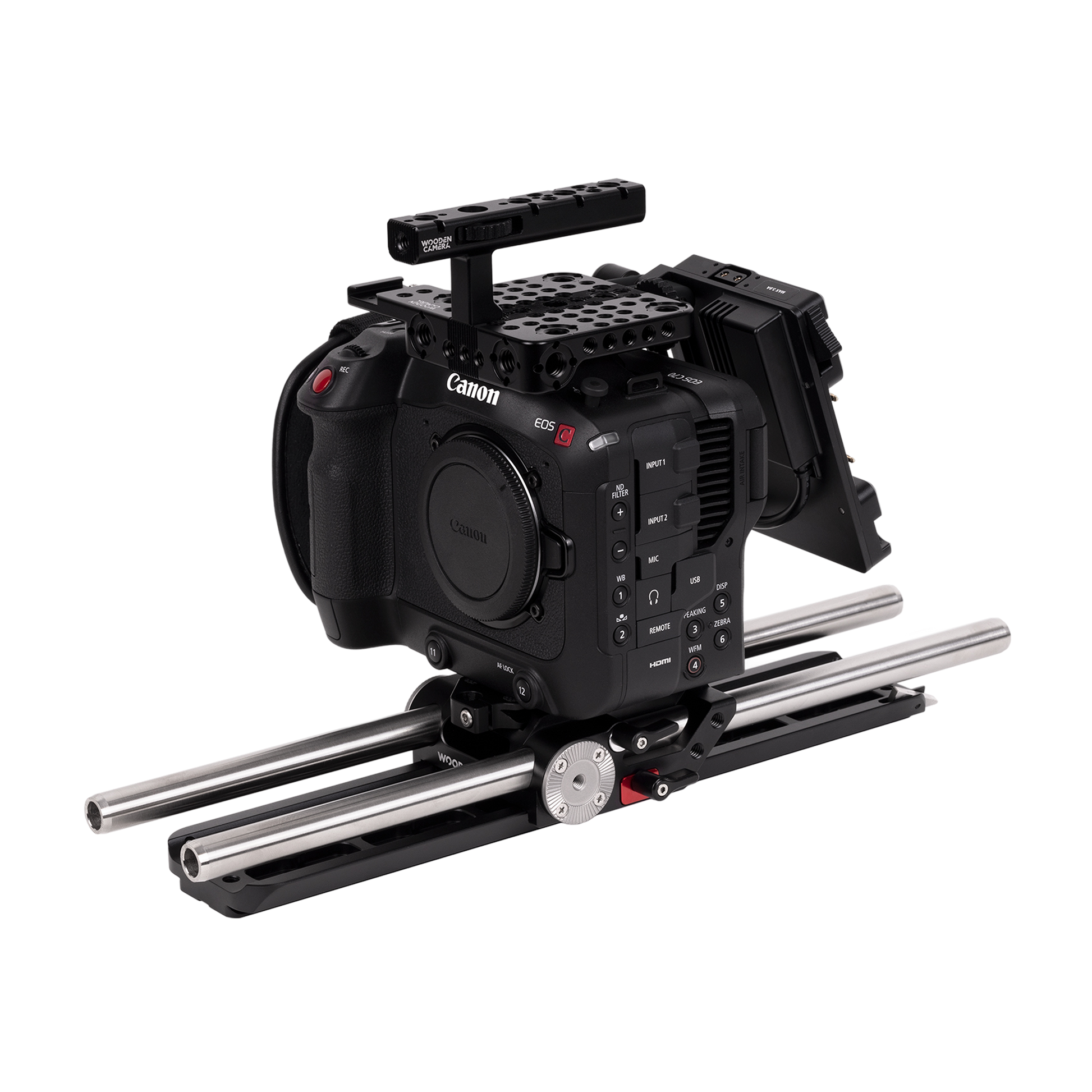 キャノンEOS C70＋おまけ Canon C70 Unified Accessory Kit (Pro, Gold Mount) – Wooden Camera