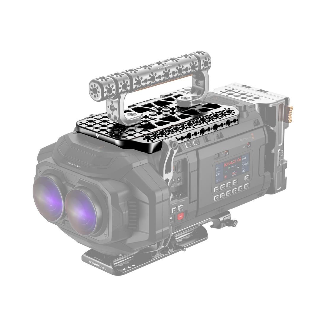 Top Plate for Blackmagic URSA Cine Immersive 12K/17K - Installed