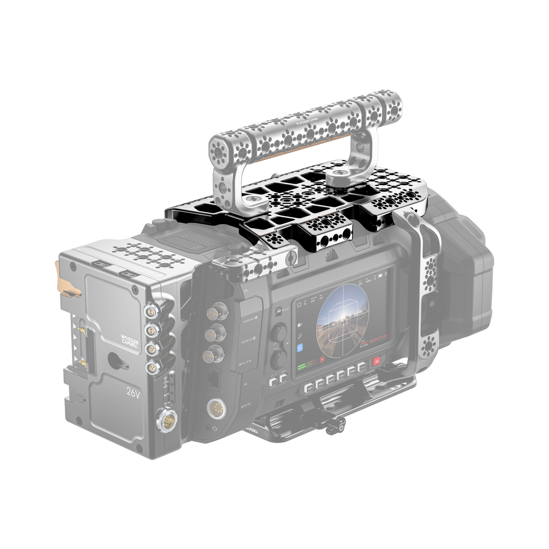 Top Plate for Blackmagic URSA Cine Immersive 12K/17K - Installed