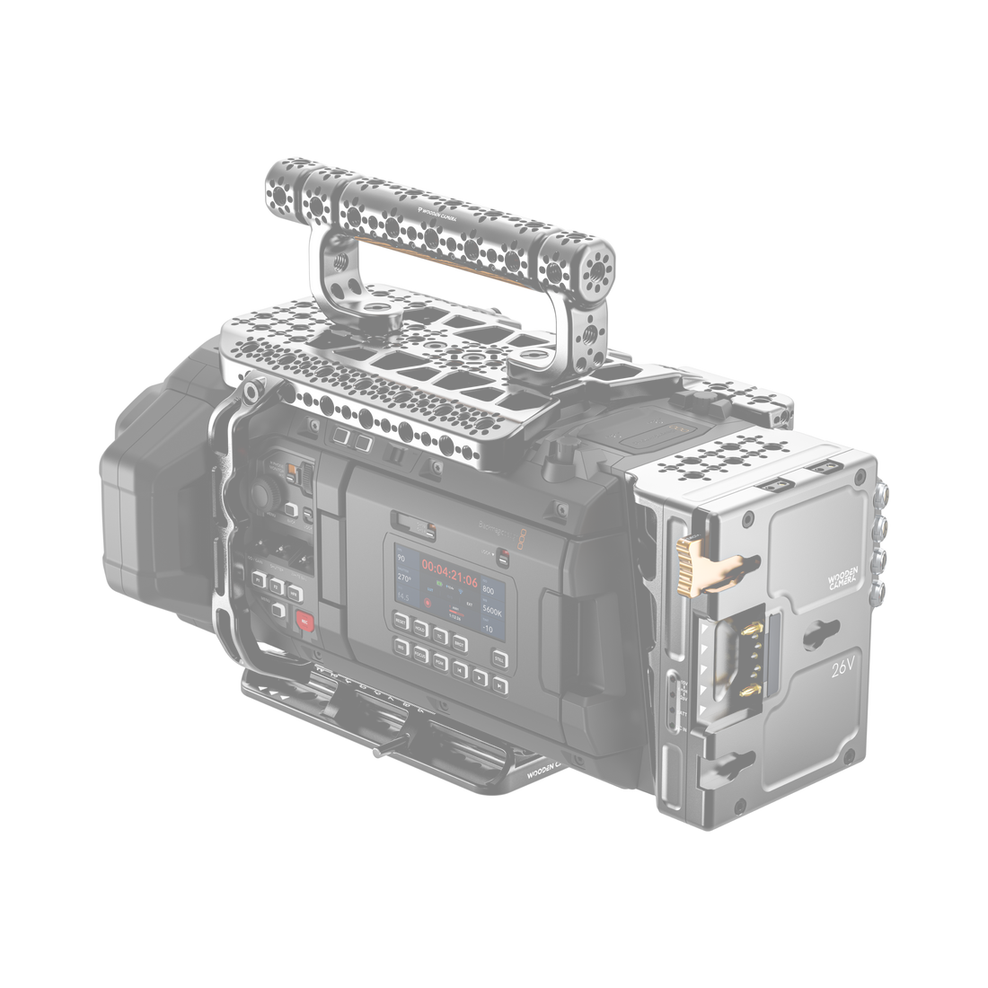 Left Side Rail for Blackmagic URSA 12K/17K