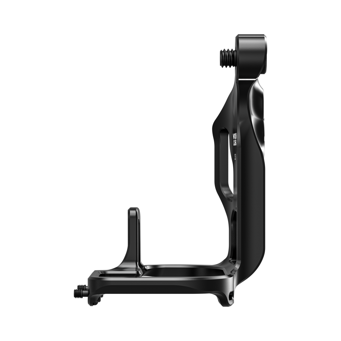 wooden camera cage grip for canon eos c50 - back