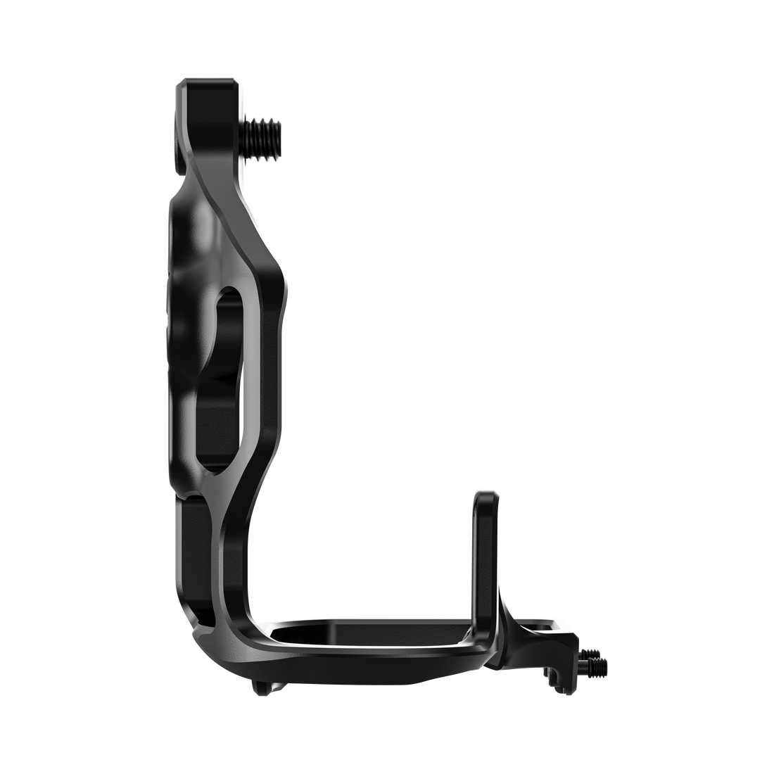 wooden camera cage grip for canon eos c50 - front