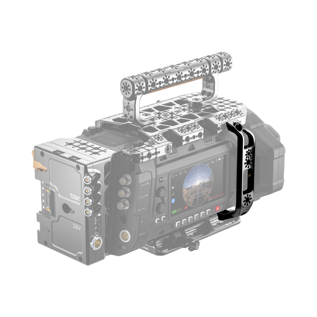 Right Side Rail for Blackmagic URSA Cine Immersive 12K/17K