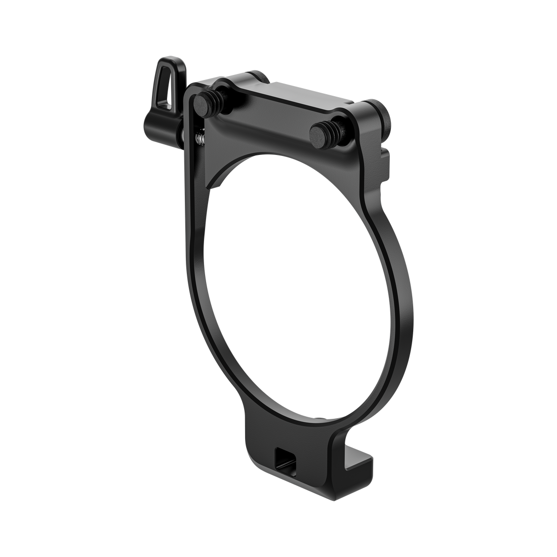 wooden camera LPL lens support for canon eos c50 - angle back