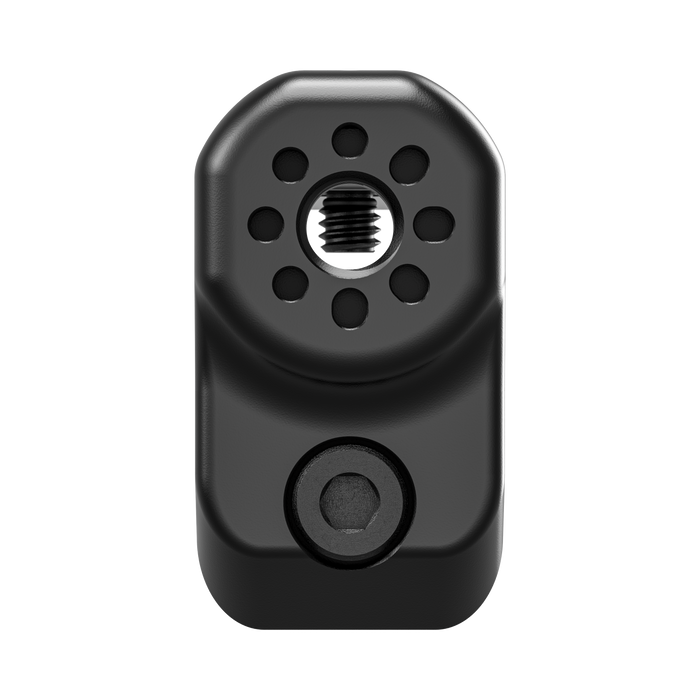 wooden camera carry handle bracket for canon eos c50 - back