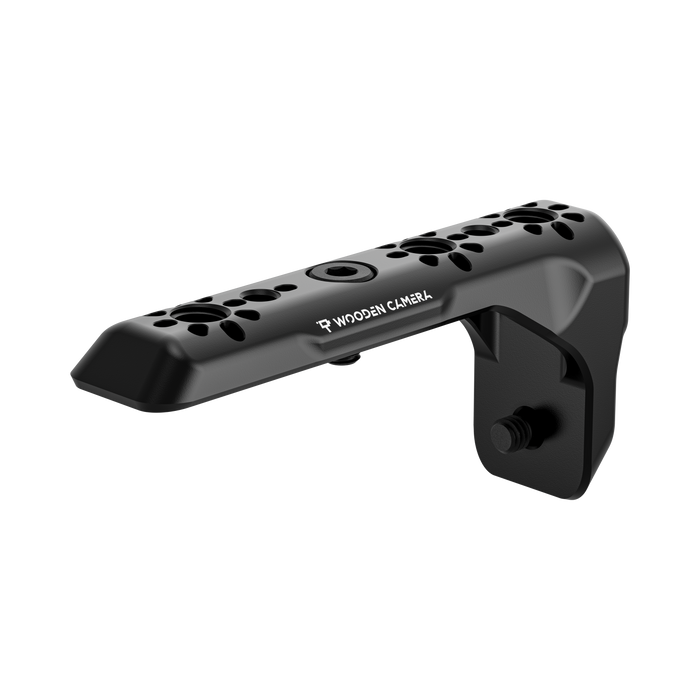 wooden camera carry handle bracket for canon eos c50 - angle 