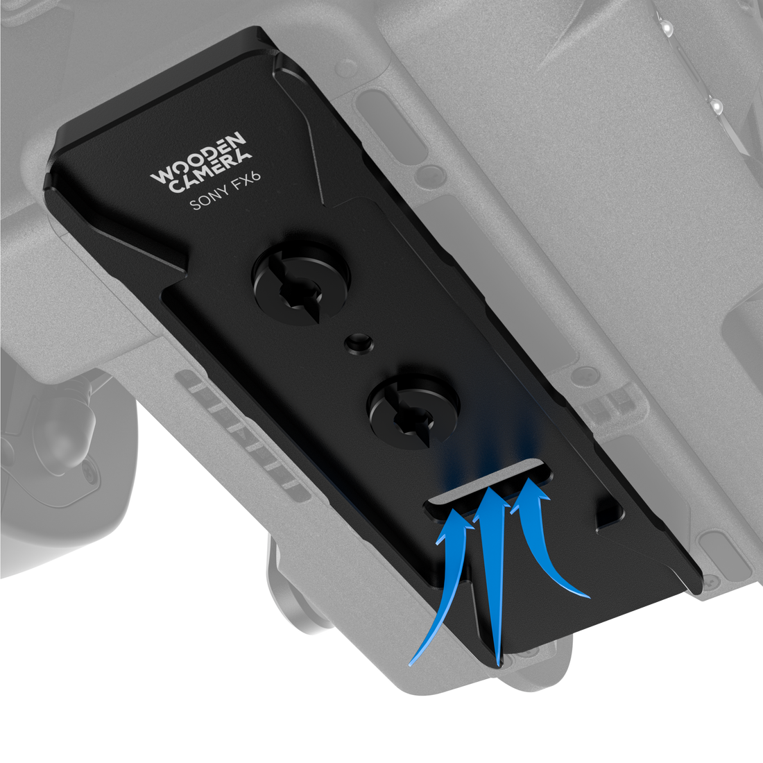 ARCA Plate for Sony FX6 - Airflow