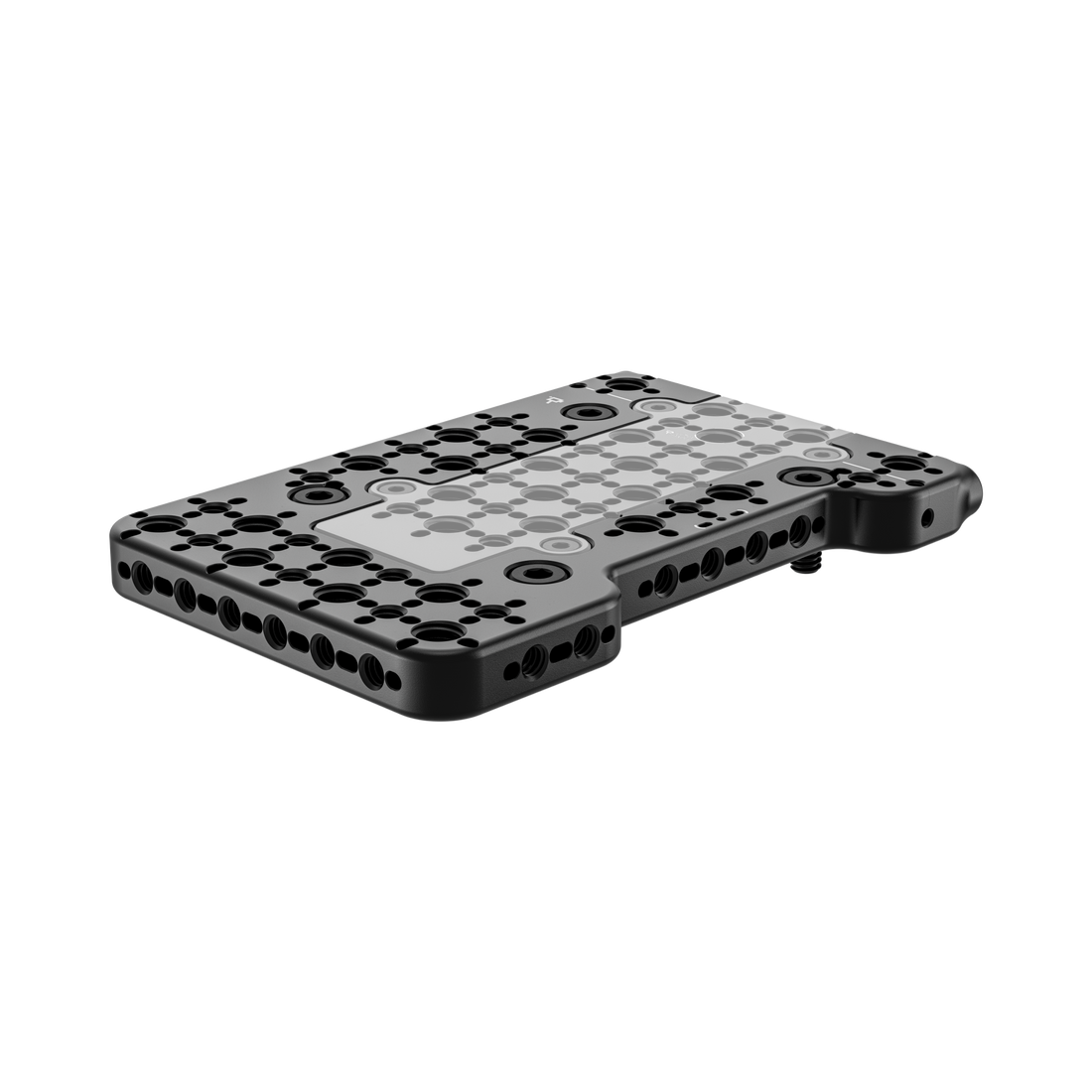 Top Plate for Sony FX6 - Three Quarter - Back - with center piece