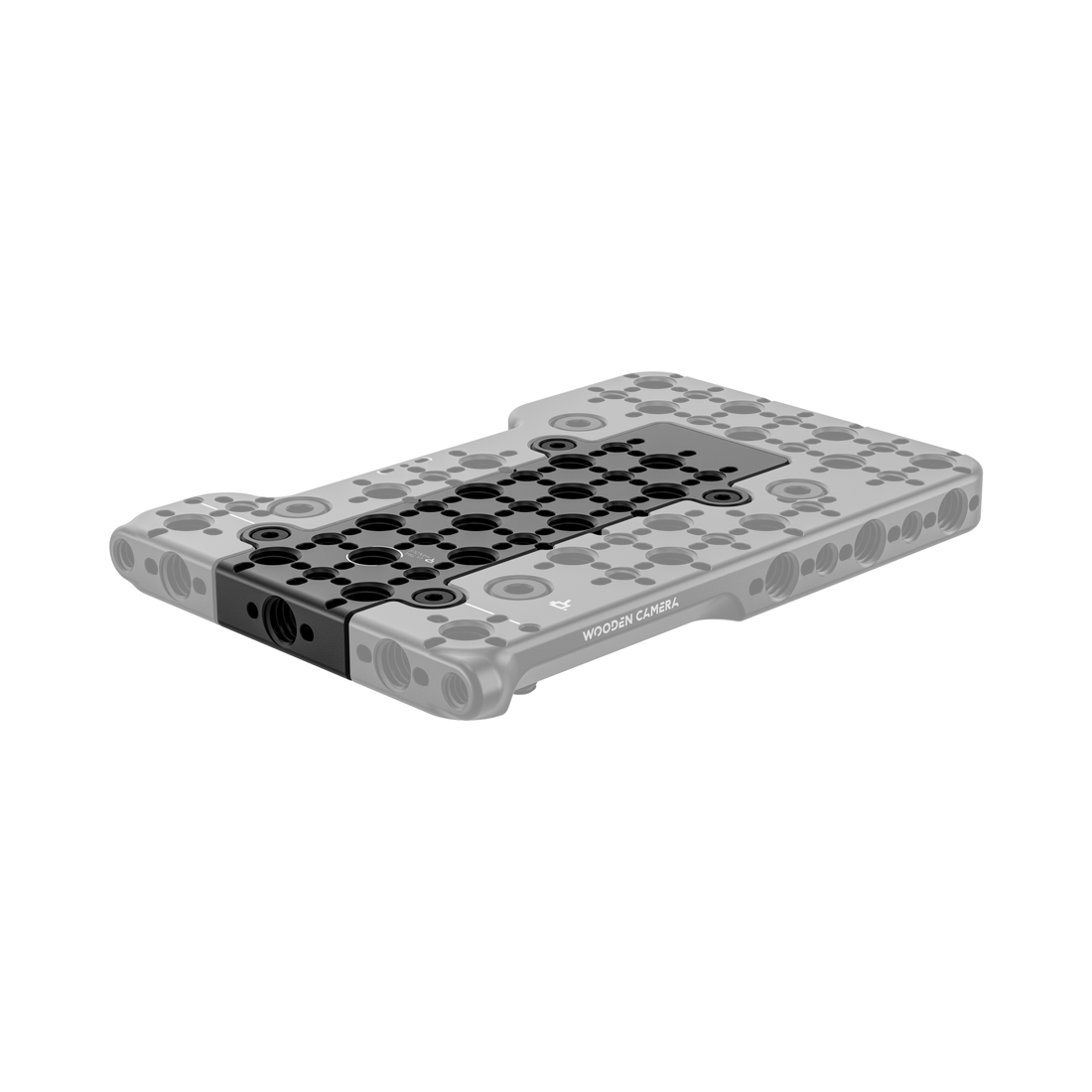 Center Cheese Plate for Sony FX6 - Three Quarter - Front - Installed