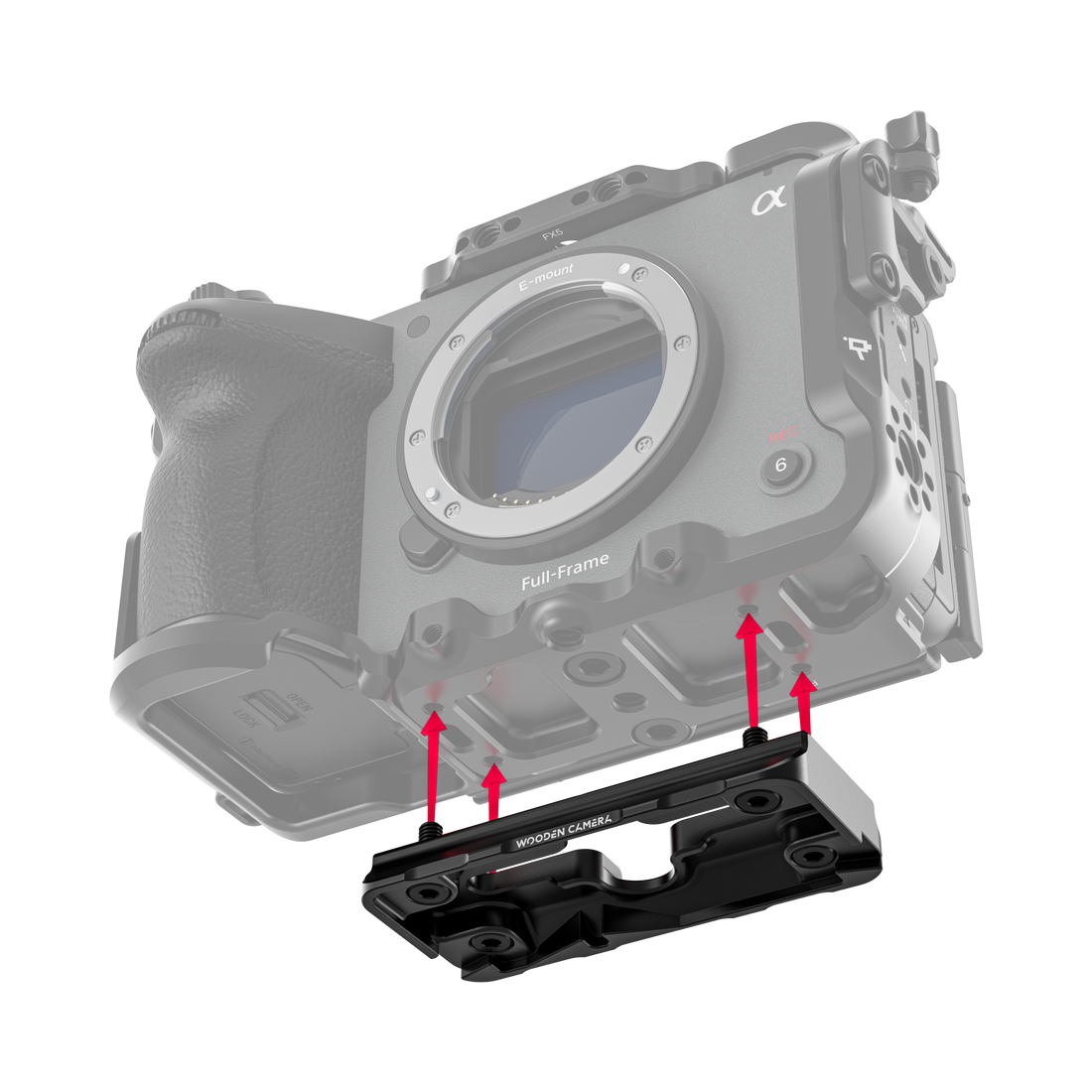 50-A01236 13mm Bolt-On Arca – DJI RS Quick-Release Plate