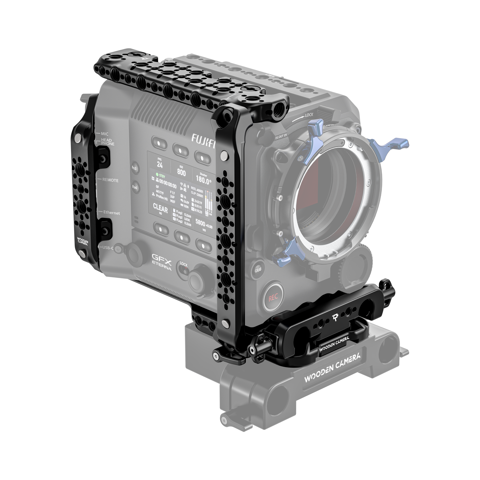 Core Accessory System for FUJIFILM GFX ETERNA 55 – Wooden Camera