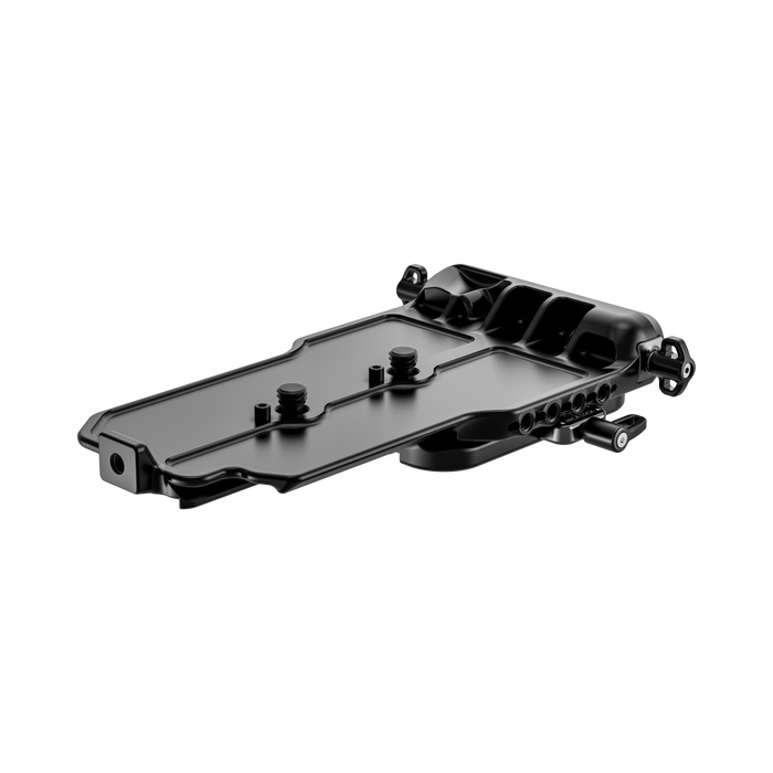 fujifilm eterna 55 back quarter of base plate on a white background