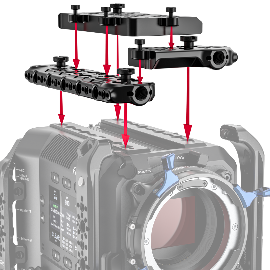 Blackmagic Pocket Cinema Camera 6K G2 / 6K Pro Unified Accessory Blackmagic Pocket Cinema Camera 6K G2 / 6K Pro Unified Accessory