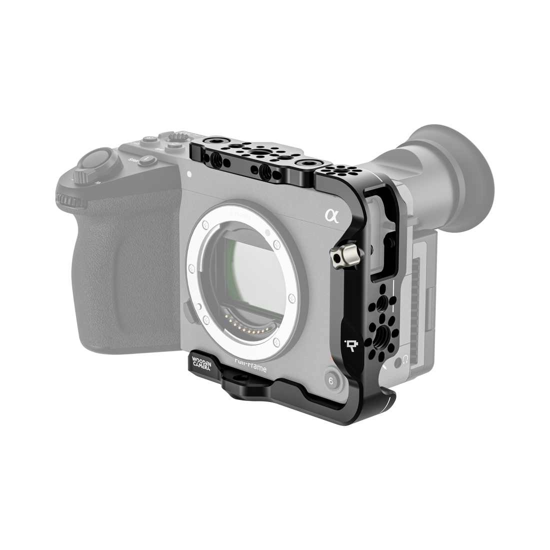 sony fx2 half cage on camera