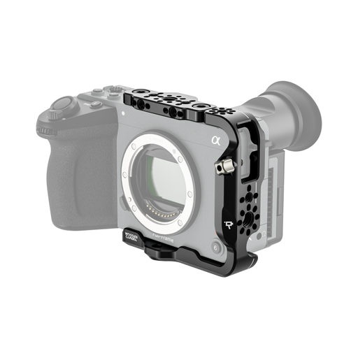 sony fx2 half cage on camera