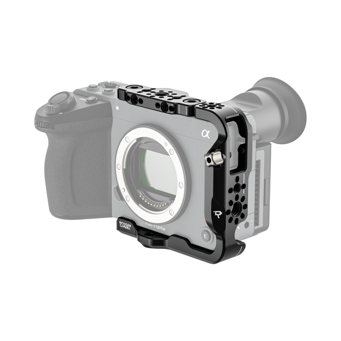 sony fx2 half cage on camera