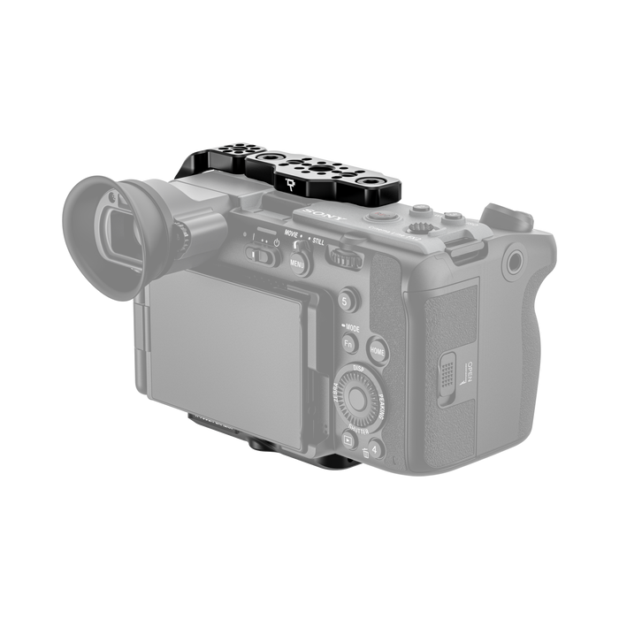 sony fx2 half cage on camera back